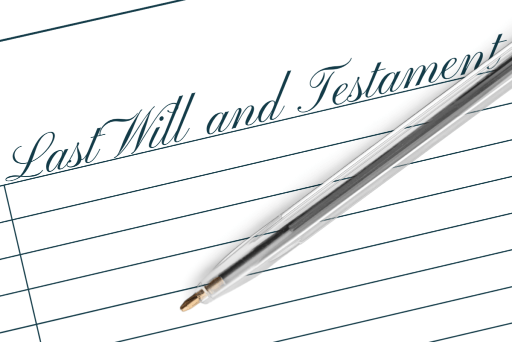 Image of a pen on a paper that says "Last Will and Testament". Do i need a lawyer to write a will? Yes! You need a lawyer to write your will! 