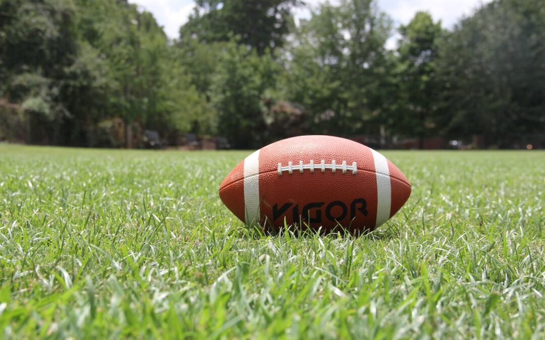 Michael Oher's conservatorship in Tennessee happened before his pro football career; image is of a football in an open field